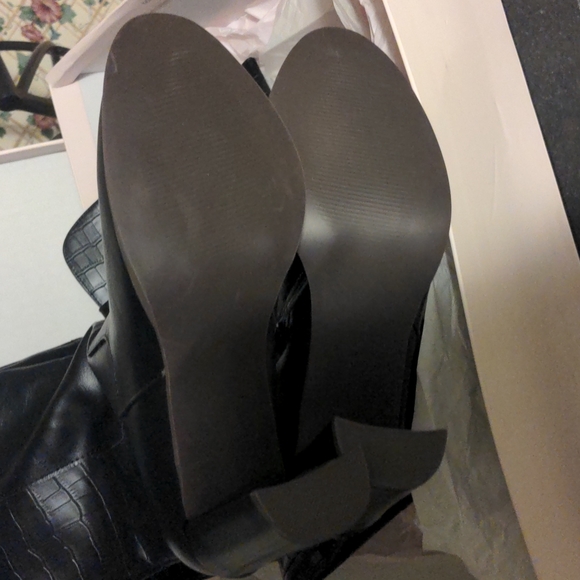 Over knee thigh high crocodile boots - Picture 10 of 10